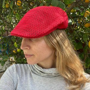 Red Paperboy Hat